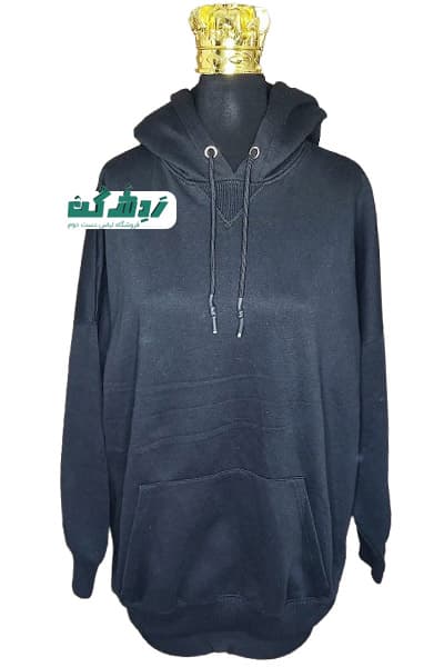 هودی مشکی Bershka مردانه دست دوم