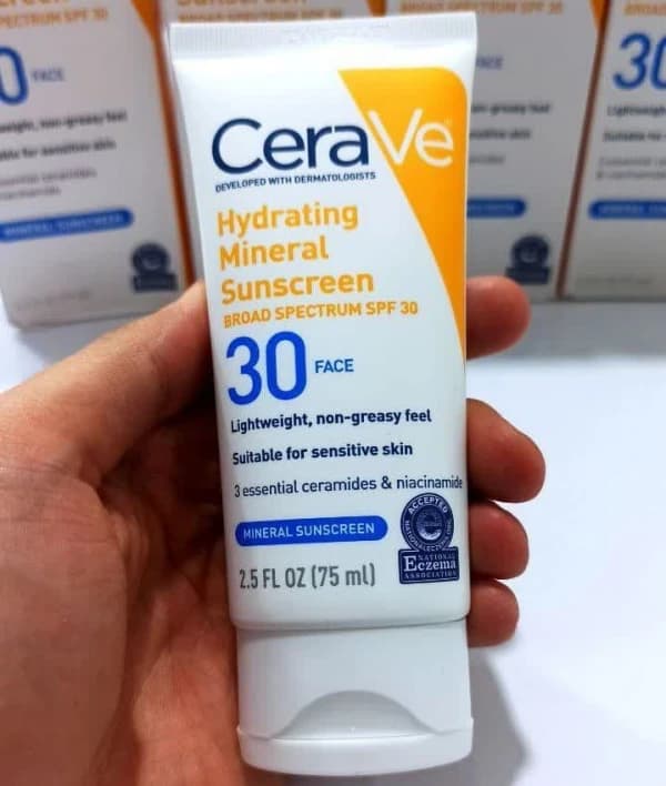 کرم ضد آفتاب مینرال سراوی SPF +30 Cerave — تصویر ۲