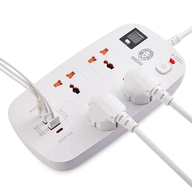 چندراهی برق گرین لاین مدل POWER SOCKET 3M — تصویر ۵