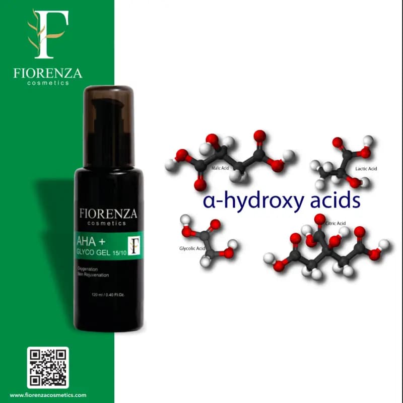 ژل تخصصی AHA و Acid Glycolic فیورنزا 120 میلی لیتر — تصویر ۲
