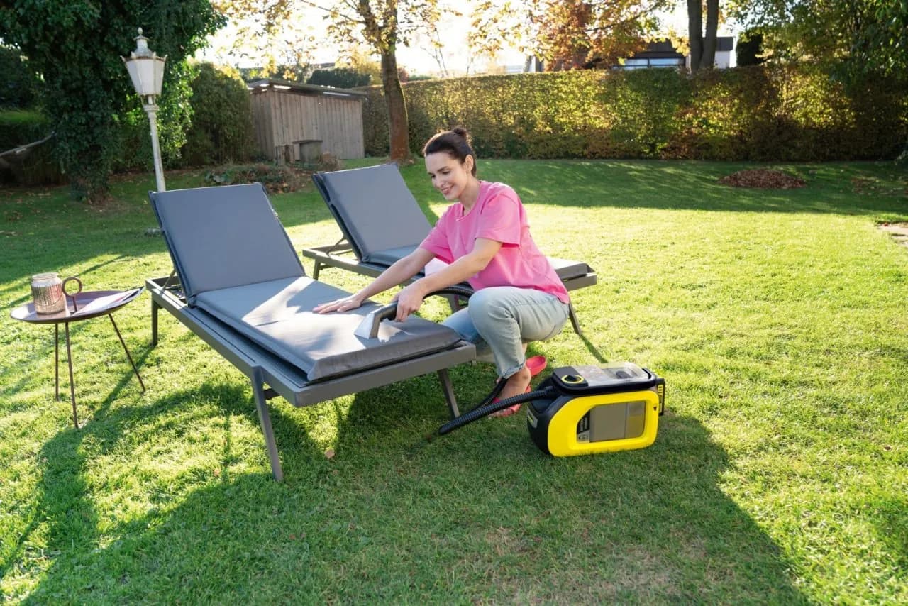 فرش شوی شارژی کارشر مدل Karcher SE3-18 — تصویر ۶