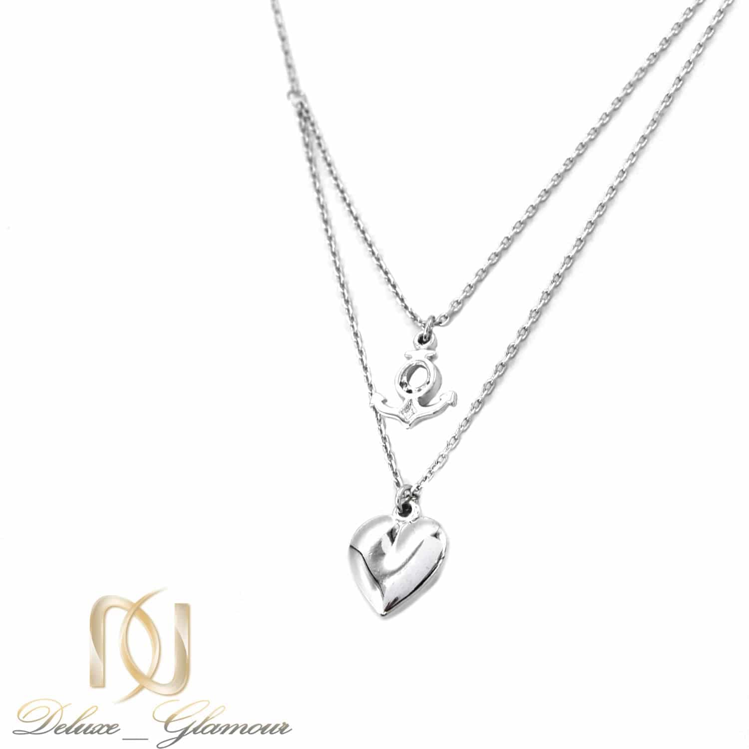 گردنبند ژوپینگ دخترانه دو ردیفه nw-n672