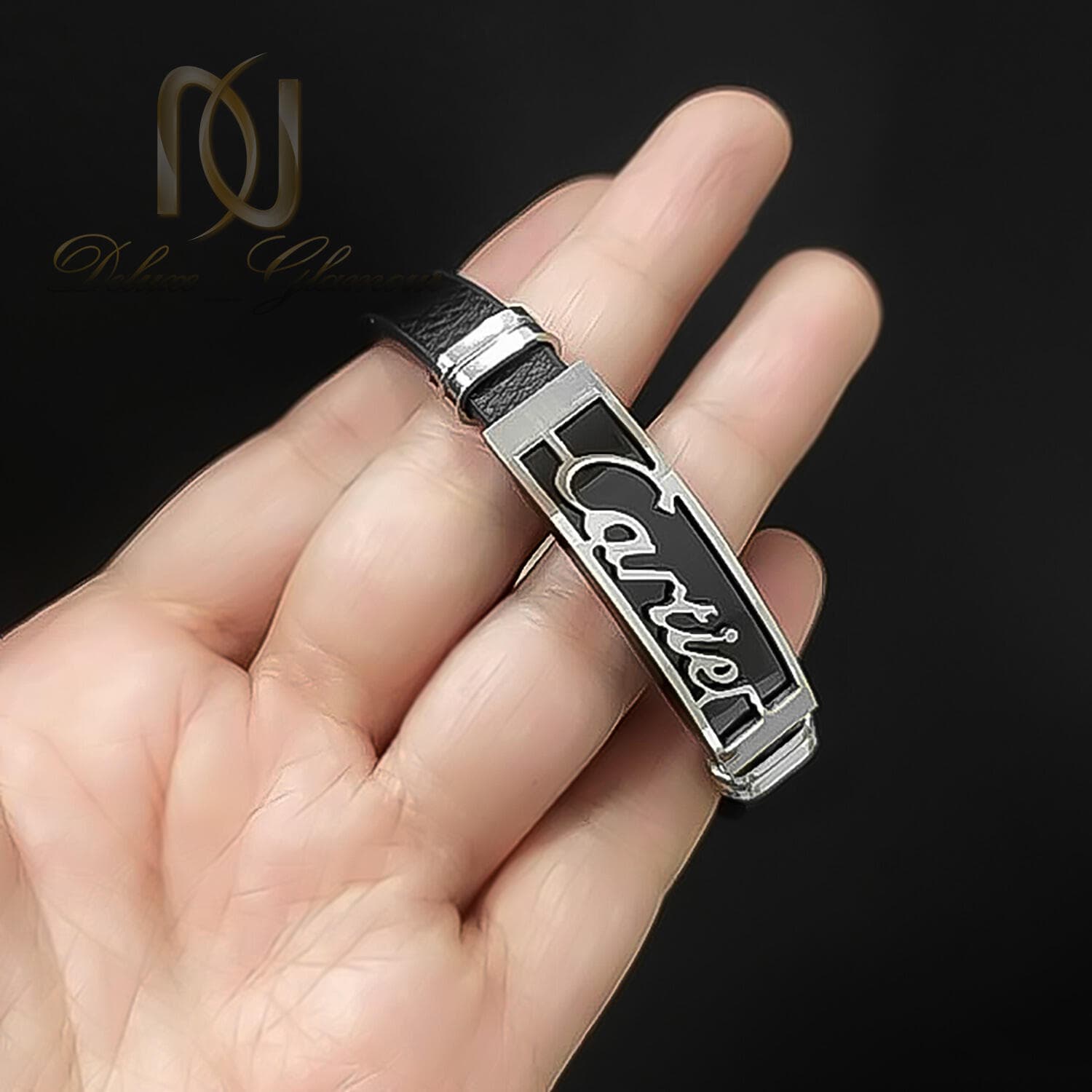 دستبند چرم اسپرت مردانه کارتیر ds-n910 — تصویر ۲