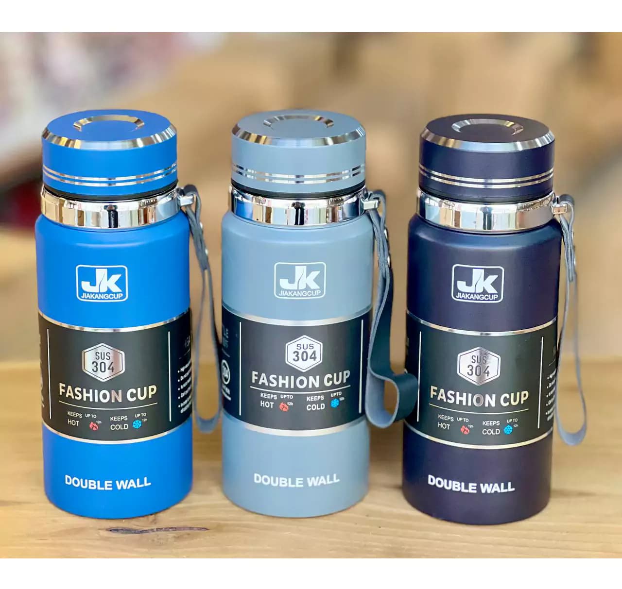 فلاسک سفری 600 میل فشن کاپ FASHION CUP برند جی کی JK