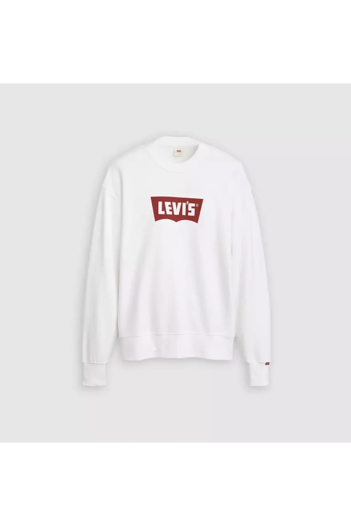سویشرت لیوایز مردانه 100% پنبه سفید کژوال / روزمره راسته Relaxed/ریلکس بیسیک Daily/روزانه | Levi’s TYCAB70CD24BDA5809BC33F00 TR — تصویر ۷