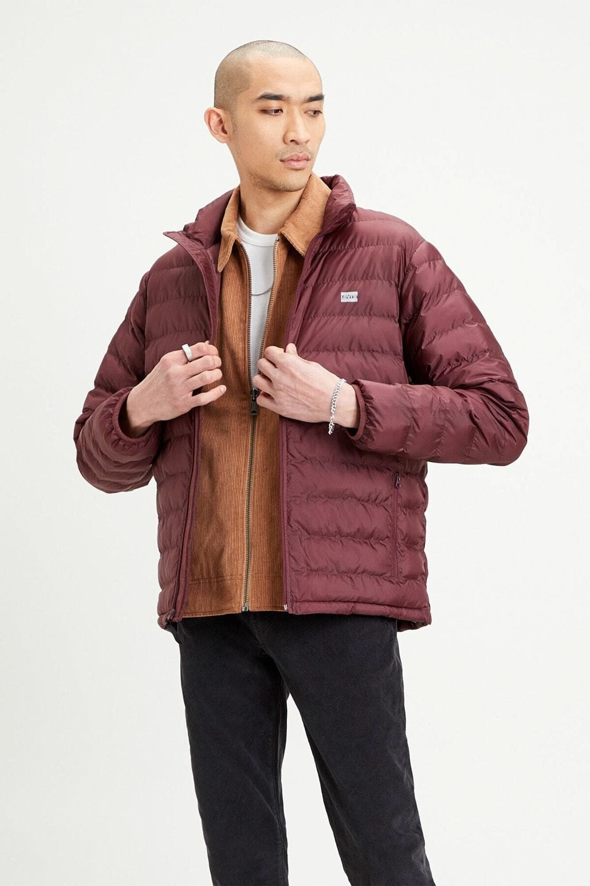 کاپشن لیوایز مردانه بورگاندی راسته بامبر بامبر Daily/روزانه | Levi’s 61TS61