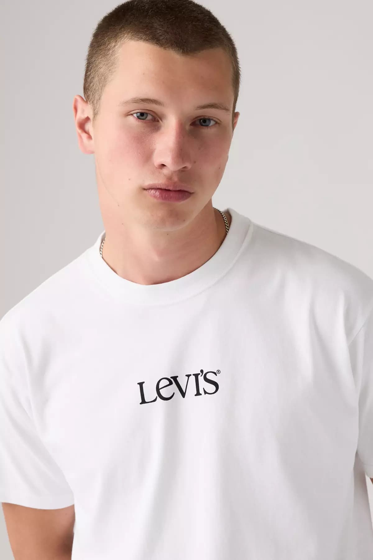 تی شرت لیوایز مردانه 100% پنبه آبی سرمه ای رترو Regular/رگولار T-shirt Daily/روزانه | Levi’s A9440-0024 TR — تصویر ۳