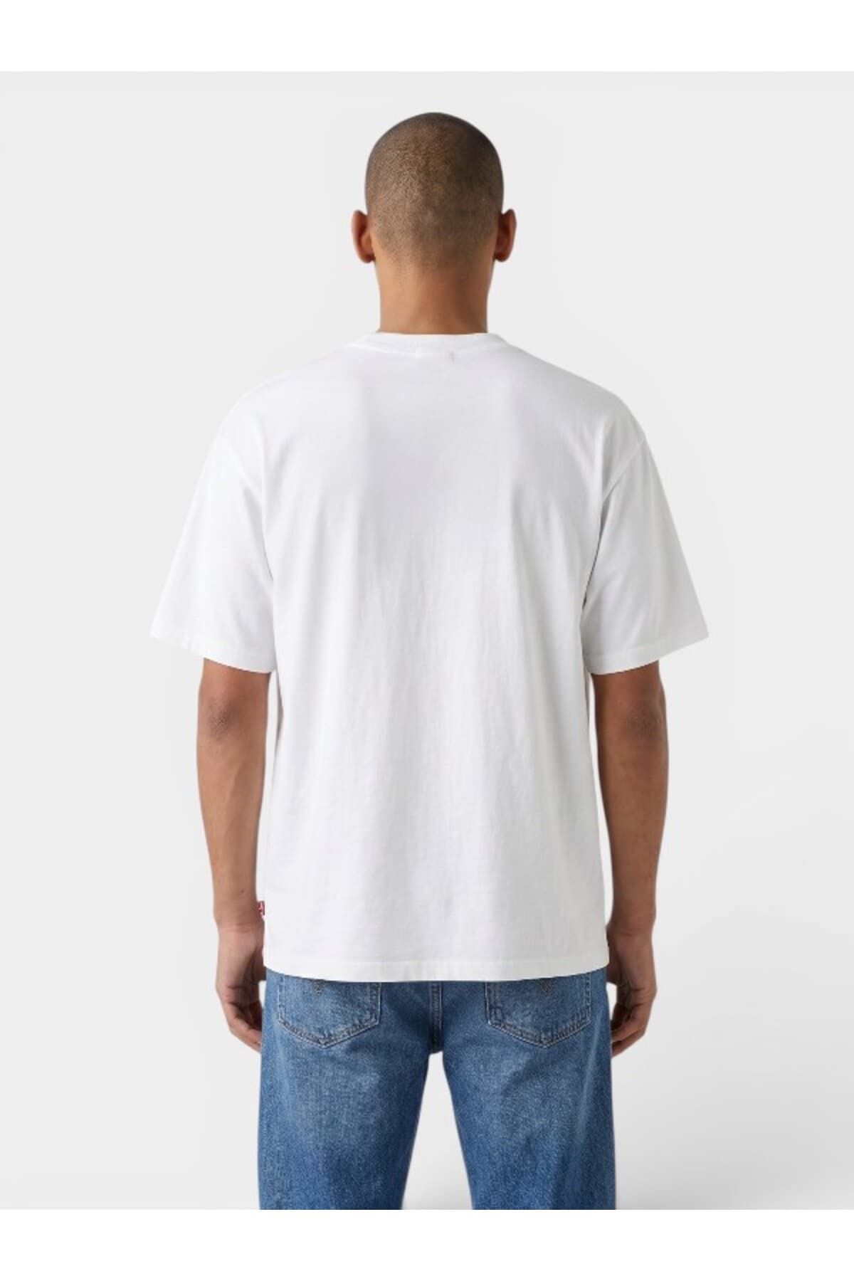 تی شرت لیوایز مردانه 100% پنبه آبی سرمه ای رترو Regular/رگولار T-shirt Daily/روزانه | Levi’s A9440-0024 TR — تصویر ۷