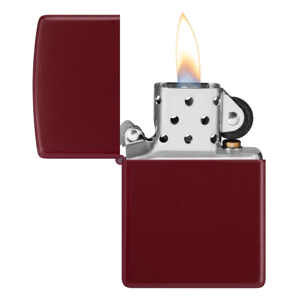 فندک زیپو اصل 46021 Zippo Reg Merlot Matte — تصویر ۲