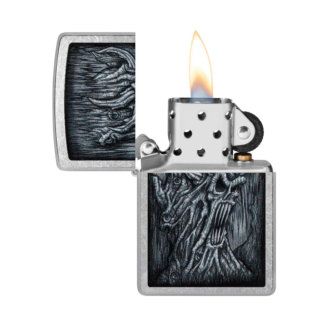 فندک زیپو اصل 48681 | Zippo Evil Tree Design — تصویر ۵