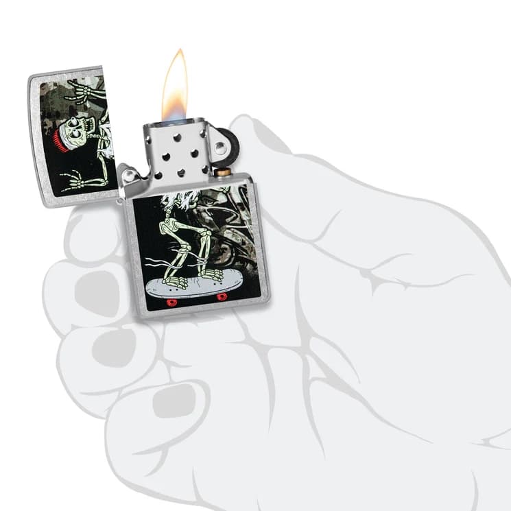 فندک زیپو اصل 48911 Zippo 207 Skateboard Design — تصویر ۷