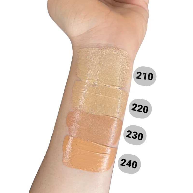 کرم پودر فول کاور اوربیوتی شیشه ای ۲۴ ساعته ever beauty — تصویر ۲
