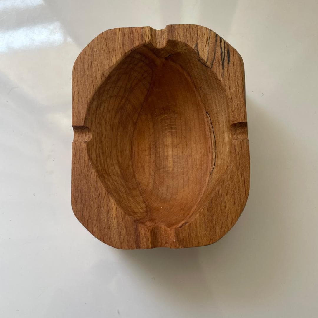 زیرسیگاری چوب راش کد 220037 — تصویر ۲