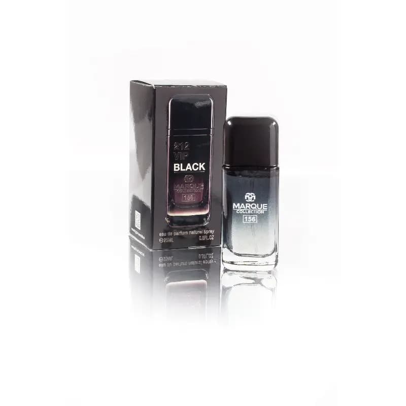 عطر جیبی مردانه مارکویی کالکشن مدل کارولینا هررا ۲۱۲ VIP Black حجم 25 میلی لیتر