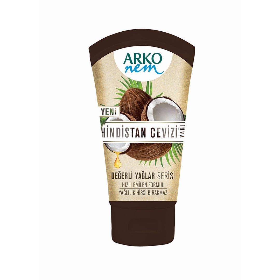 کرم مرطوب کننده نارگیل آرکو تیوپی Arko nem حجم 60 میل