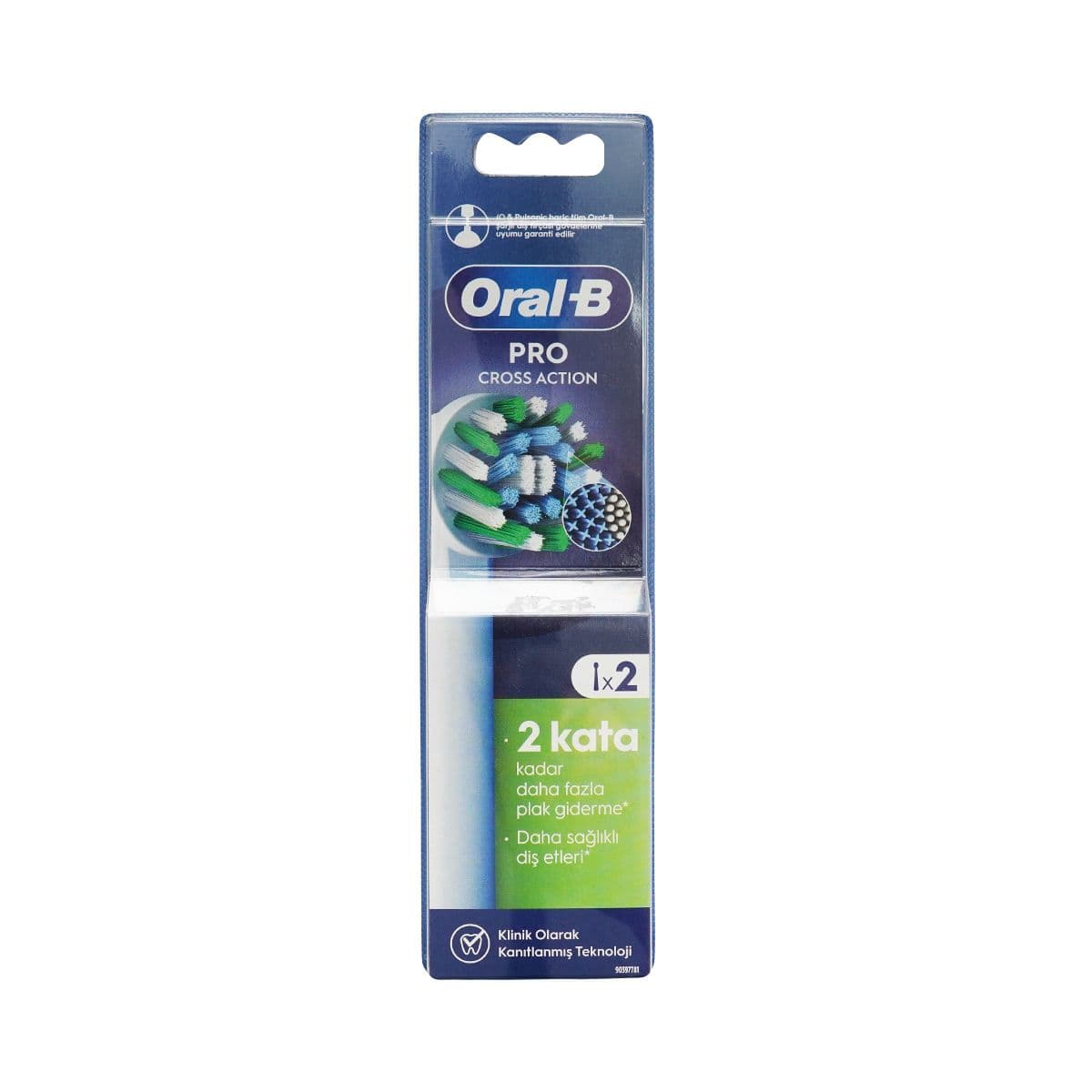 مسواک برقی سر جایگزین Oral-B Pro crros action (2 عدد)