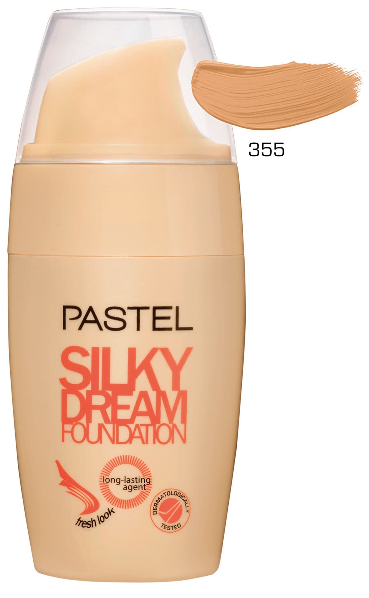 کرمپودر سبک پمپی روزانه silky dream پاستل — تصویر ۶