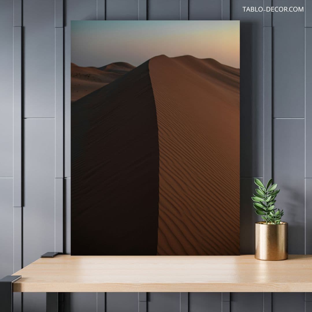 تابلو کویر زیبای دبی The beautiful desert of Dubai