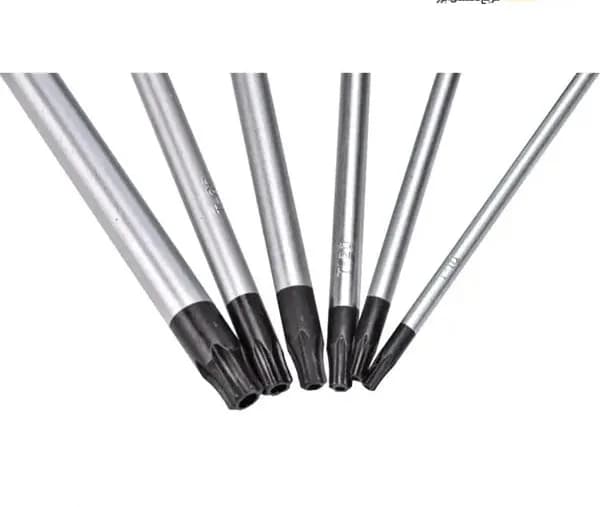 ست پیچ گوشتی ستاره ای سوراخ دار تاپ تول 6 عددی مدل GAAE0610 — تصویر ۵