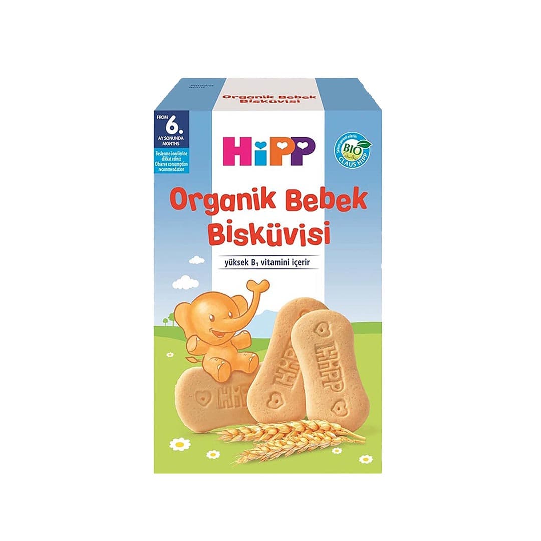 بیسکویت کودک ارگانیک هیپ 150 گرم Hipp