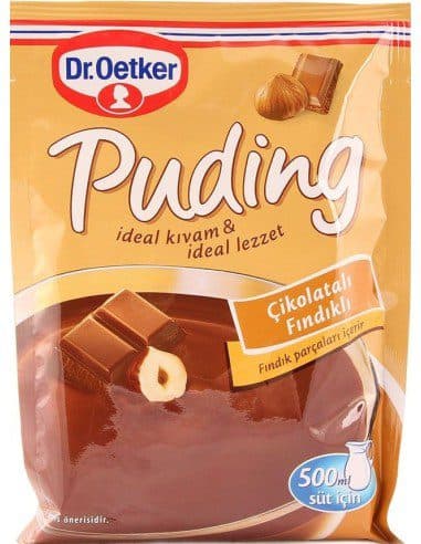 پودر پودینگ شکلات و فندق دکتر اوتکر 102 گرمی Dr. Oetker Chocolate and Hazelnut Pudding