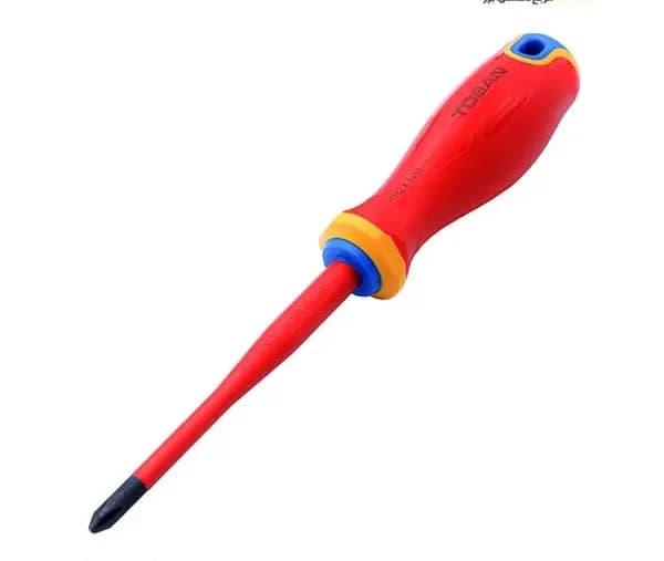 پیچ گوشتی چهارسو عایق برق فشار قوی توسن سری BRUSK مدل T4485