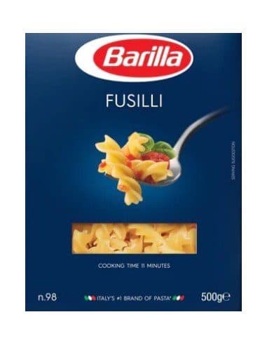پاستا باریلا فوسیلی N.98 پیچ Barilla Fusilli N.98 pasta