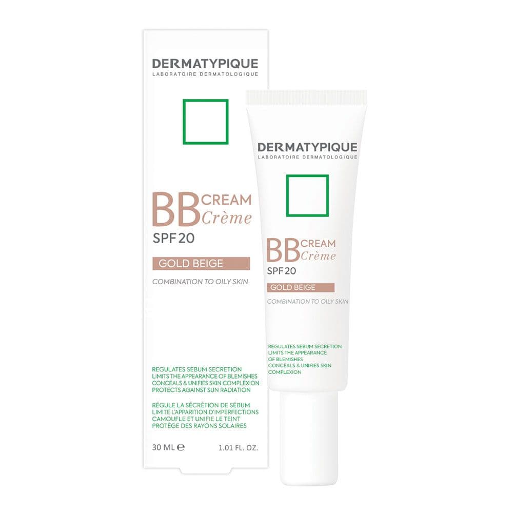 بی بی کرم SPF20 بژ طلایی درماتیپیک 30 میل