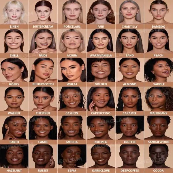 پنکیک شیگلم مدل Skin Focus High Coverage Powder Foundation — تصویر ۸