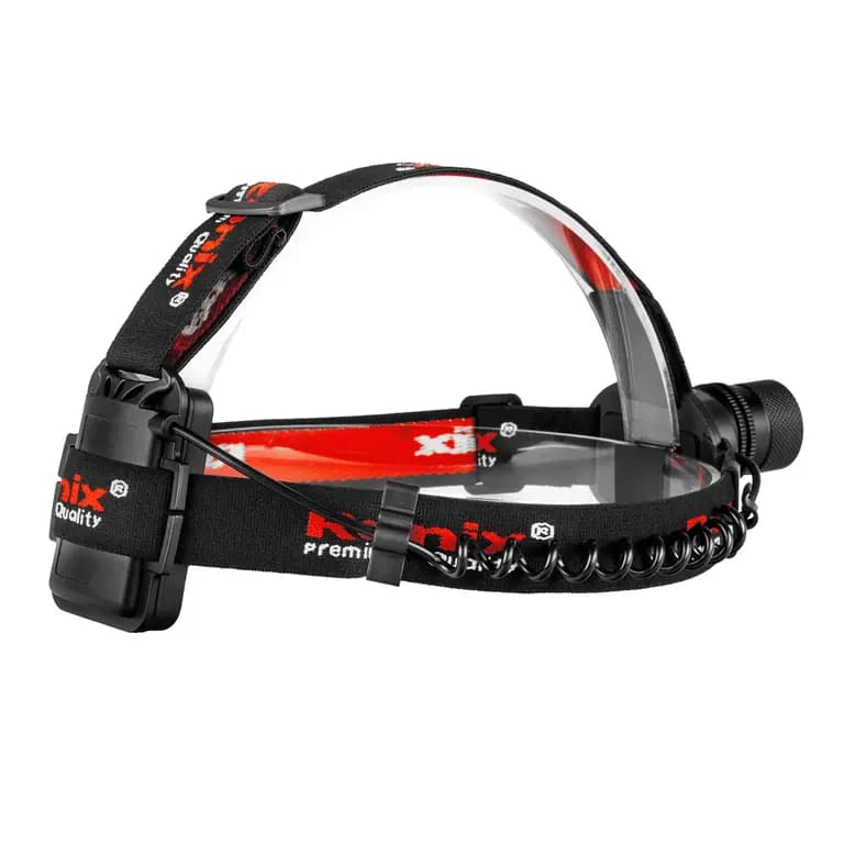 چراغ پیشانی LUMEN SERIES با برد 90 متر RH-4281 رونیکس — تصویر ۳