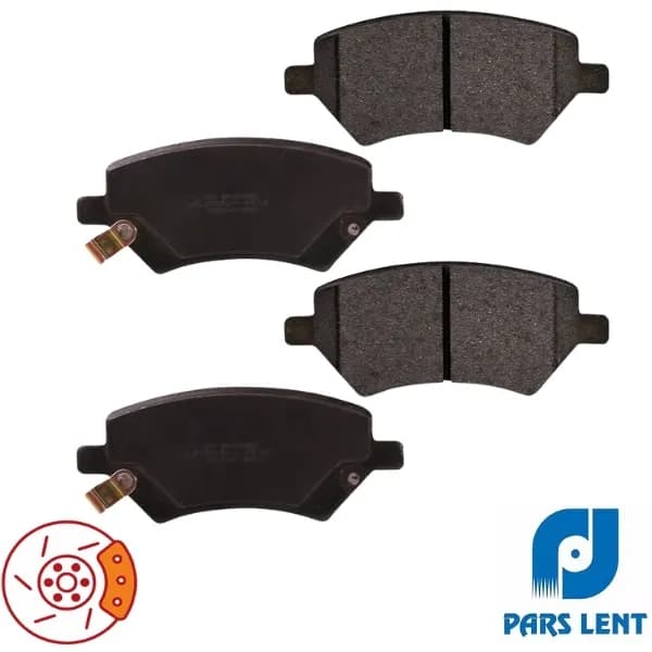 لنت ترمز جلو MVM X22 توربو پارس آبی صادراتی — تصویر ۴