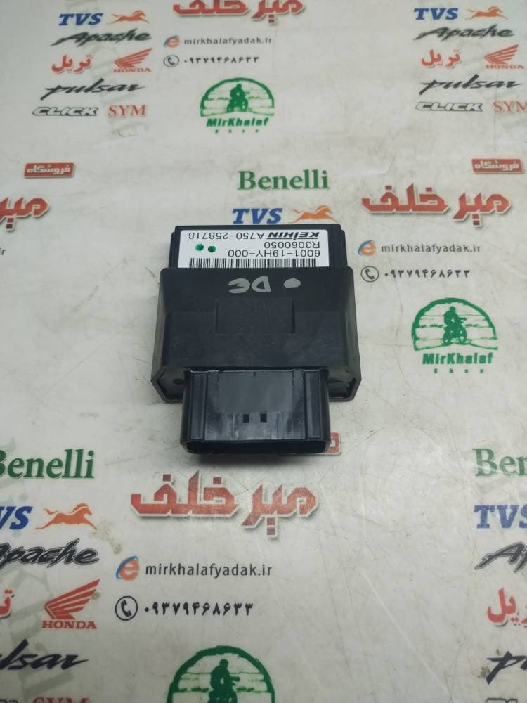 کامپیوتر ecu با برنامه موتور tvs راکس انژکتور اصلی