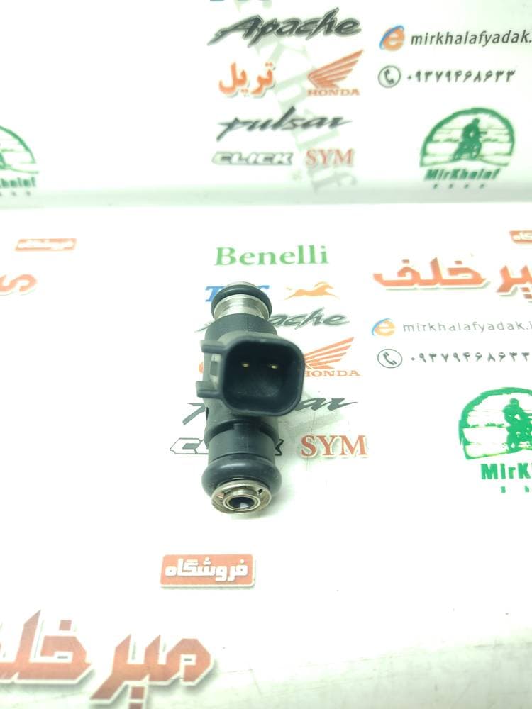 سوزن انژکتور موتور بنلی 135 و 180 و 300 دوسیلندر جدید نیوفیس (2 دو سوراخ یورو 4) شرکتی — تصویر ۳