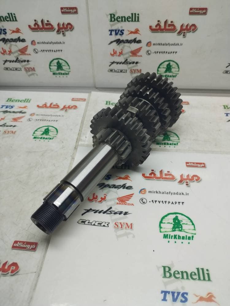 گیربکس ورودی (شافت ورودی کامل) موتور بنلی 250 تک سیلندر قدیم و جدید نیوفیس و لئونچینو اصلی