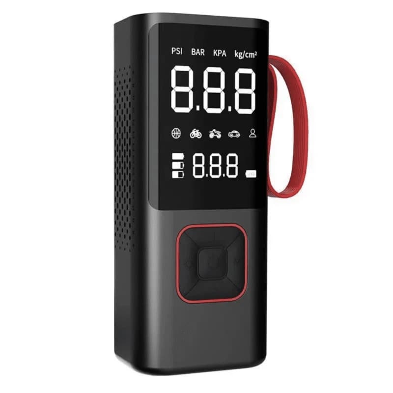 پمپ باد لاستیک هوشمند قابل حمل با نمایشگر دیجیتال و باتری قدرتمند-ارسال به سراسر ایران — تصویر ۸