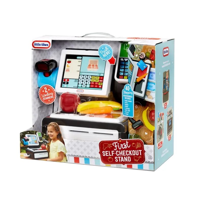 صندوق فروشگاه اسباب بازی مدل first self checkout stand