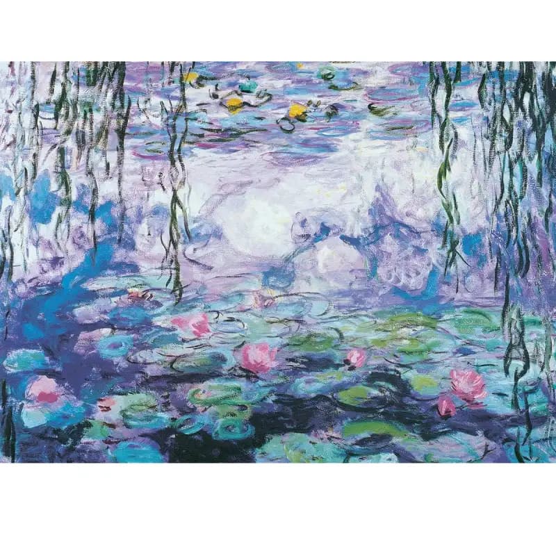 پازل 1000 تکه یوروگرافیک طرح waterlilies کد 4366 — تصویر ۳