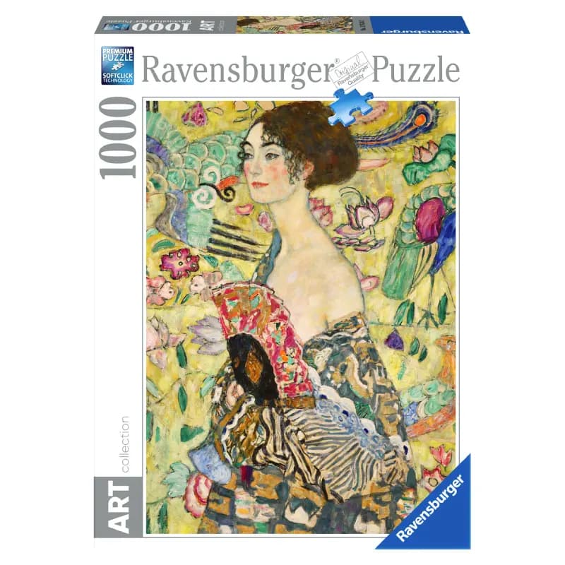 پازل 1000 تکه رونزبرگر طرح Klimt Lady With a Fan