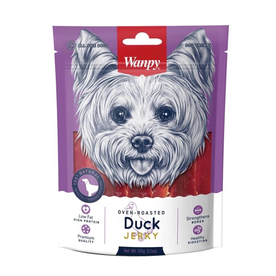 تشویقی سگ ونپی 100g Wanpy Duck Jerky