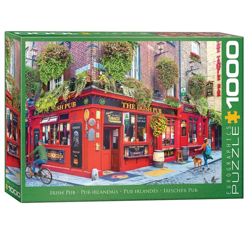 پازل 1000 تکه یوروگرافیک طرح irish pub کد 6000-5709