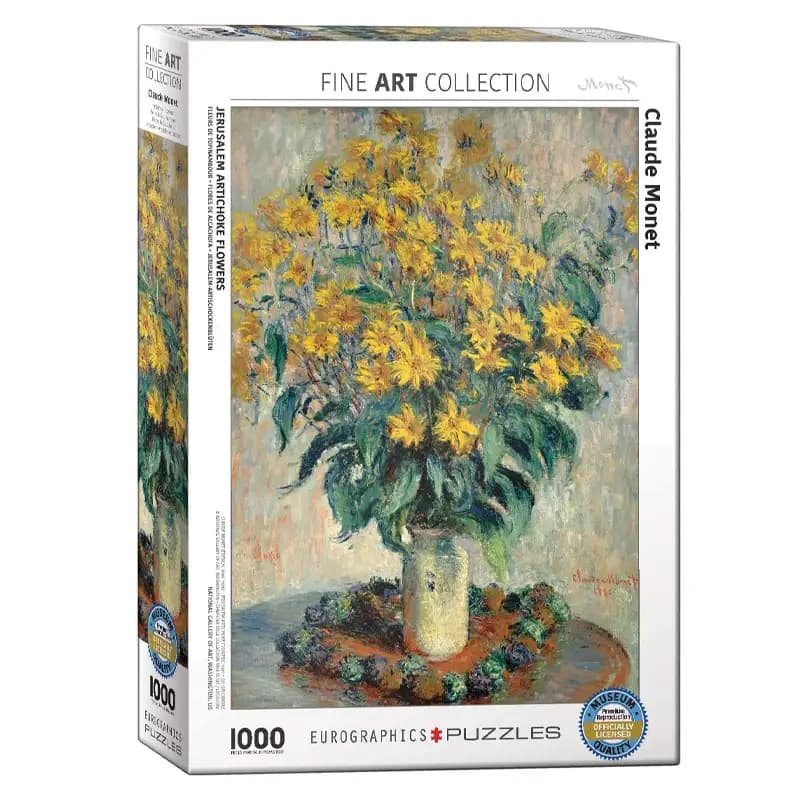 پازل 1000 تکه یوروگرافیک طرح Jerusalem Artichoke flowers کد 6000-0319