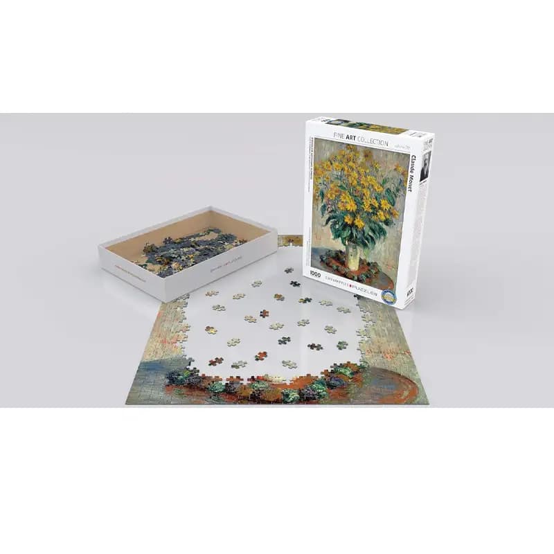 پازل 1000 تکه یوروگرافیک طرح Jerusalem Artichoke flowers کد 6000-0319 — تصویر ۲