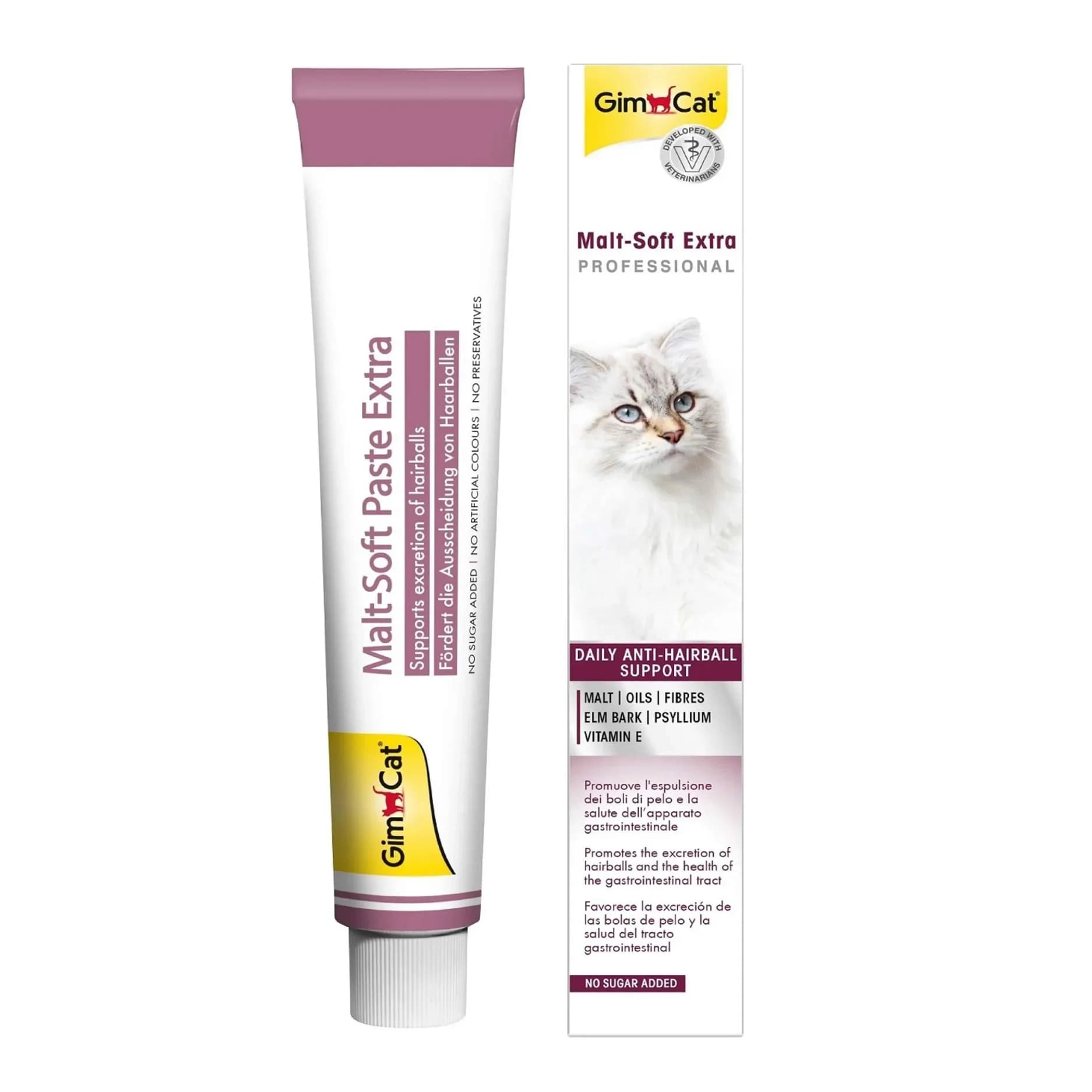 خمیر مالت گربه جیم کت Gim Cat Malt Soft Extra وزن 100 گرم