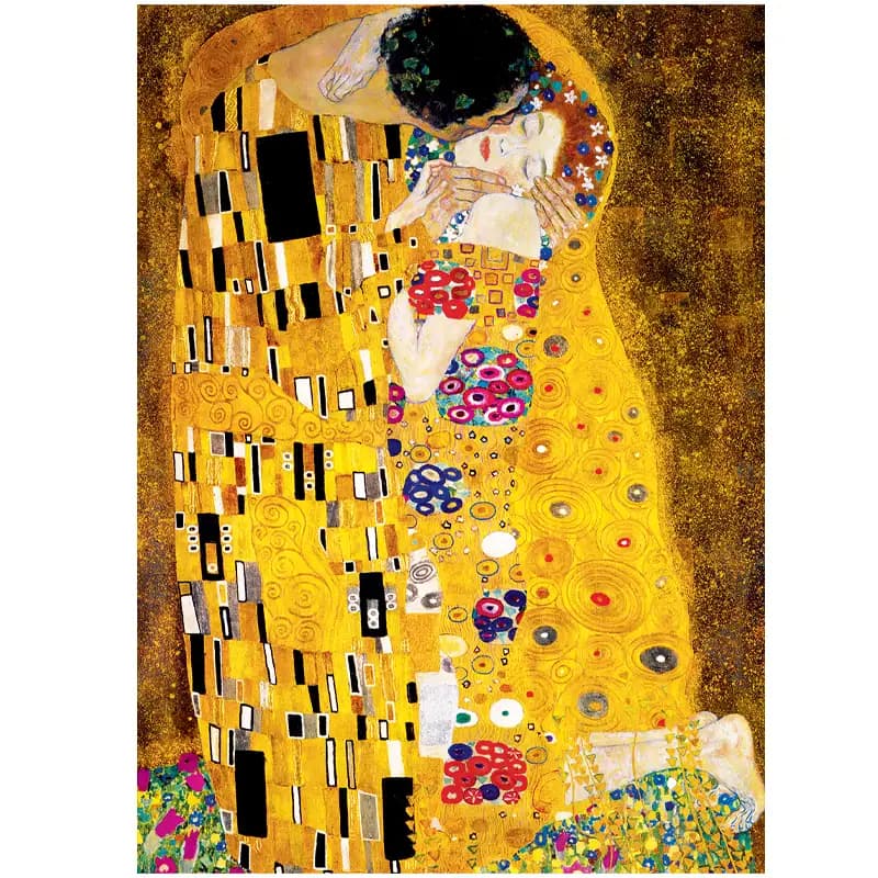 پازل 1000 تکه یوروگرافیک طرح the kiss کد 6000-4365 — تصویر ۲