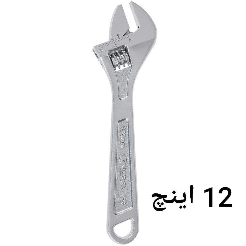 آچار فرانسه سفید سایز 12 اینچ نووا NOVA مدل 3004