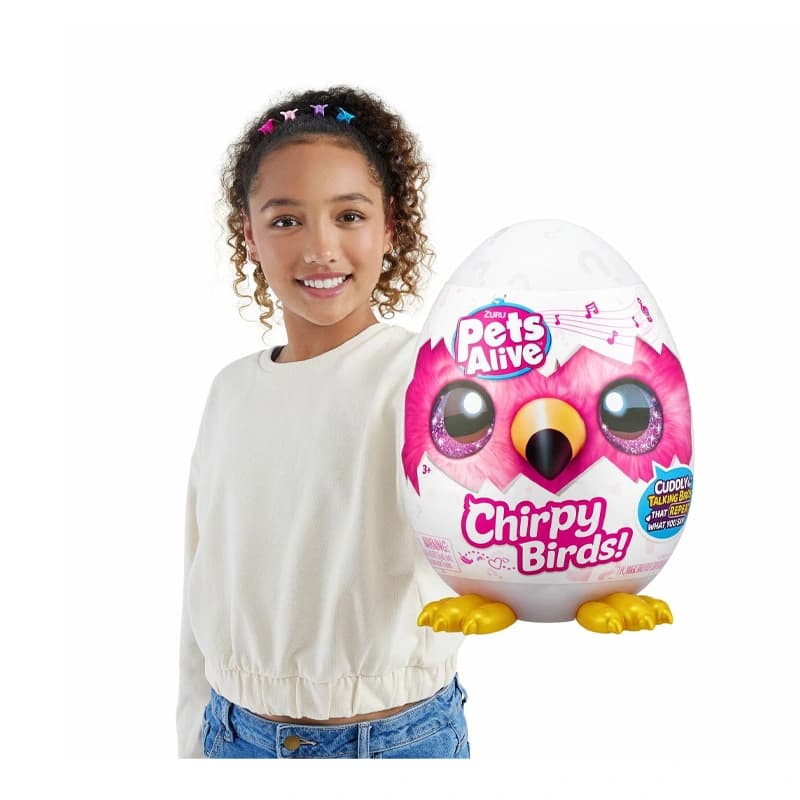 عروسک سورپرایزی سخنگو جوجه Pets Alive مدل Chirpy Birds کد 9537 — تصویر ۳