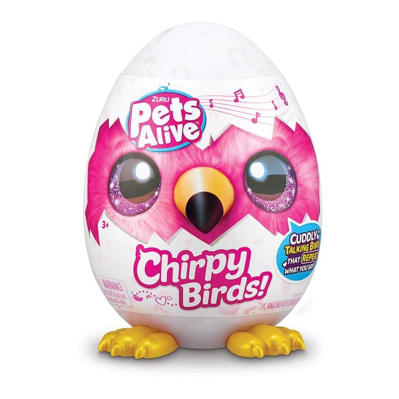عروسک سورپرایزی سخنگو جوجه Pets Alive مدل Chirpy Birds کد 9537