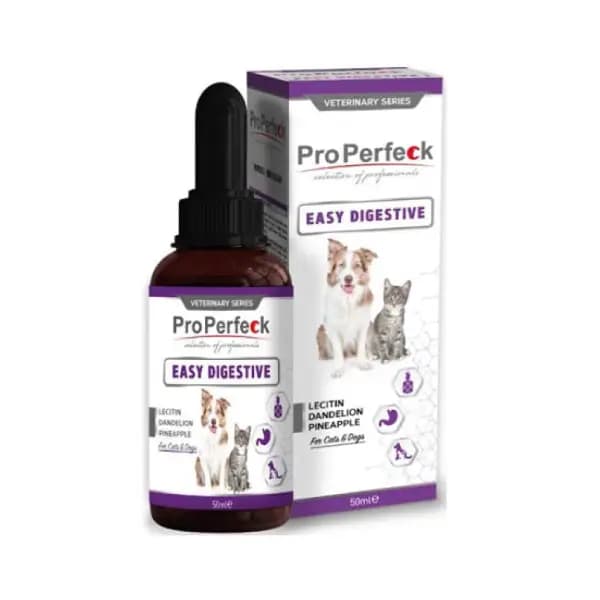قطره مکمل سگ و گربه پروپرفک دايجستيو Pro Perfeck حجم 50 میل