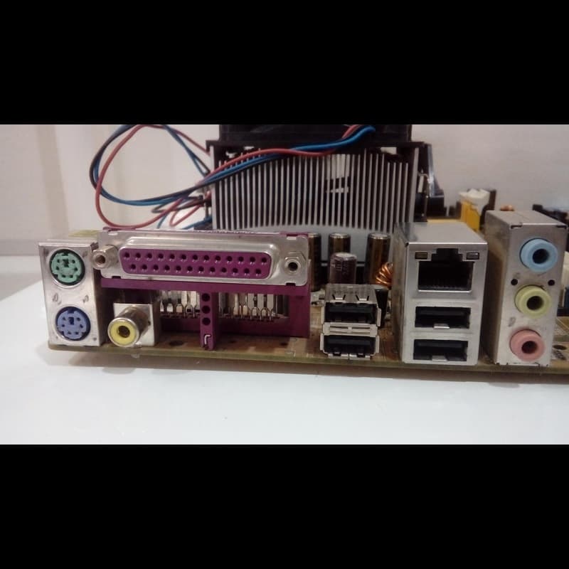 باندل مادربرد(DDR2)ASUS-مدلM2N REV 1/02G(استوک) — تصویر ۲