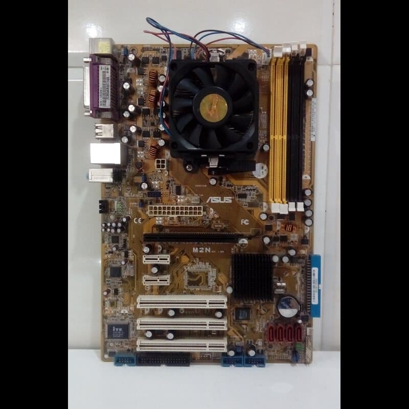 باندل مادربرد(DDR2)ASUS-مدلM2N REV 1/02G(استوک)